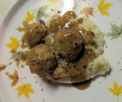 Turkey Apple Meatballs