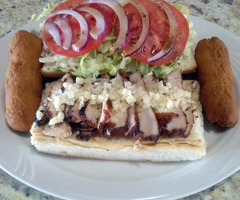 Jerk Chicken Breast Sandwich