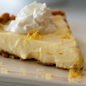 Sour Cream Lemon Or Lime Pie