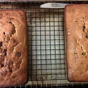 Chocolate chip peanut butter banana bread